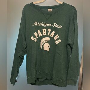 PINK MSU sweater